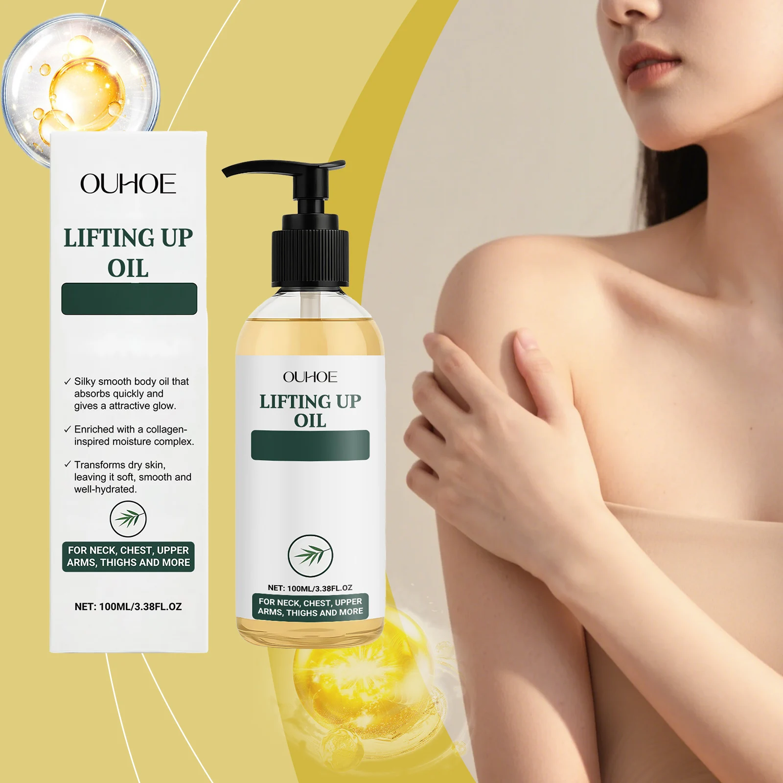 Daily Hydrating SkinEssential Oil Gentle Comfortable FullBody Moisturization Softening Care for Everyday SkinNurturing