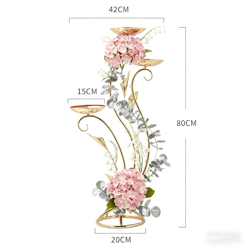 

Gold Flower Stand for Wedding Party Supply Store Store, Festival Celebration Backdrop, Home Decor, Engagement Housewarming Gift