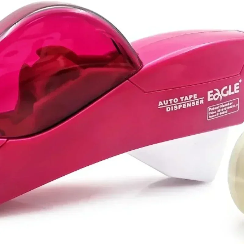 

Автоматический диспенсер для ленты для упаковки подарков Ручной диспенсер для упаковочной ленты Пистолет с резаком-диспенсер для розовой ленты
