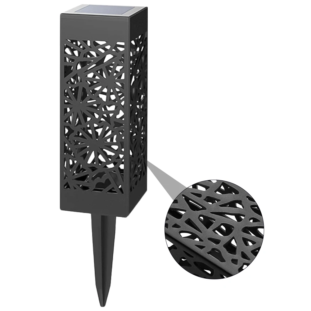 

2pcs Solar Lawn Light Durable Outdoor Garden Yard Path LED Lamp Energy Saving Long Lasting Ground Plug Solar for Courtyards