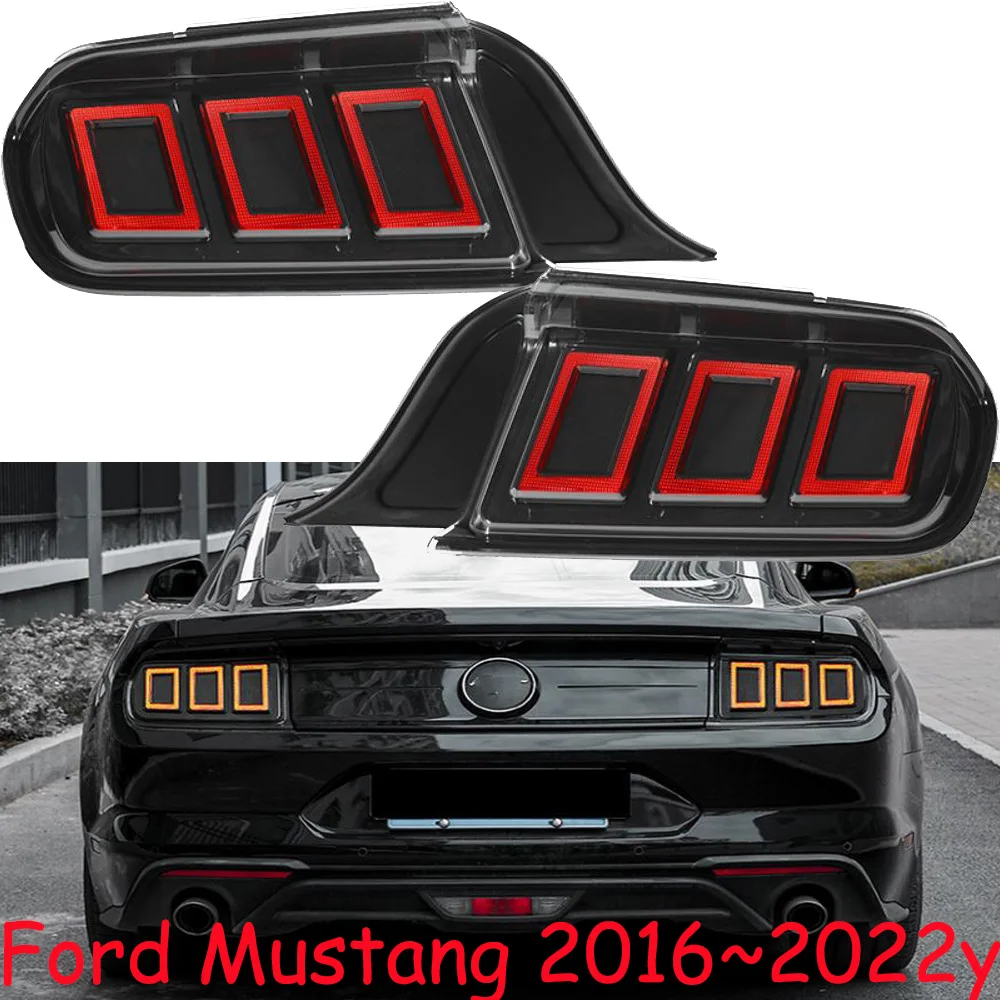 

car bumper tail light for Ford Mustang taillight Taillamp LED 2016~2022y car accessories for Ford Mustang fog lamp