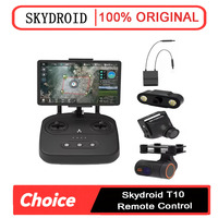 Skydroid T10 10CH 2.4GHZ FHSS Remote Control R10 Receiver PFV Camera/10km Digital Map Transmission Four-In-One Plant Protection