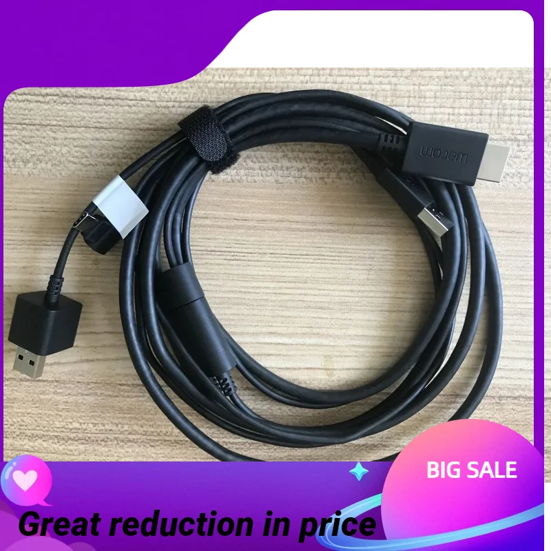 WYORESY Cavo substituição Wacom One X-Shape para Tablet con Display a penna creativa Wacom One DTC133