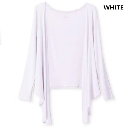 New European Women Thin Irregular Cardigan Long Sleeve Loose Asymmetric Hem Cardigan Women Outerwear Black white pink