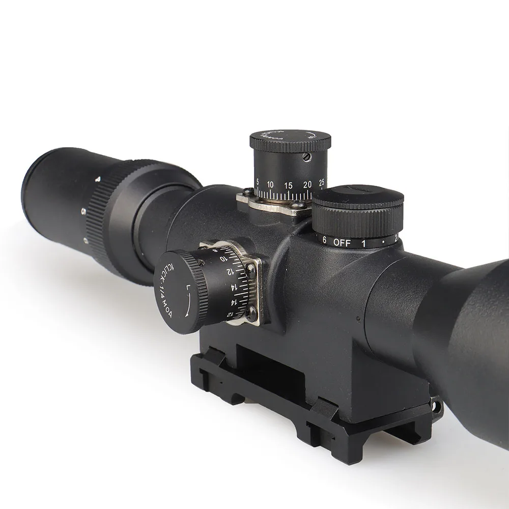 PPT Rifle Scope Lens 3-9x42 SVD Rifle Scope Hunting Magnificatio 3x-9x with mount adapter Shooting HK1-0415