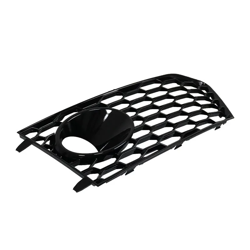 For Audi RS6 2012 2013 2014 2015 2016 2017 2018 Car Front Bumper Fog Light Racing Grille Honeycomb Mesh Fog Lamp Grill Covers