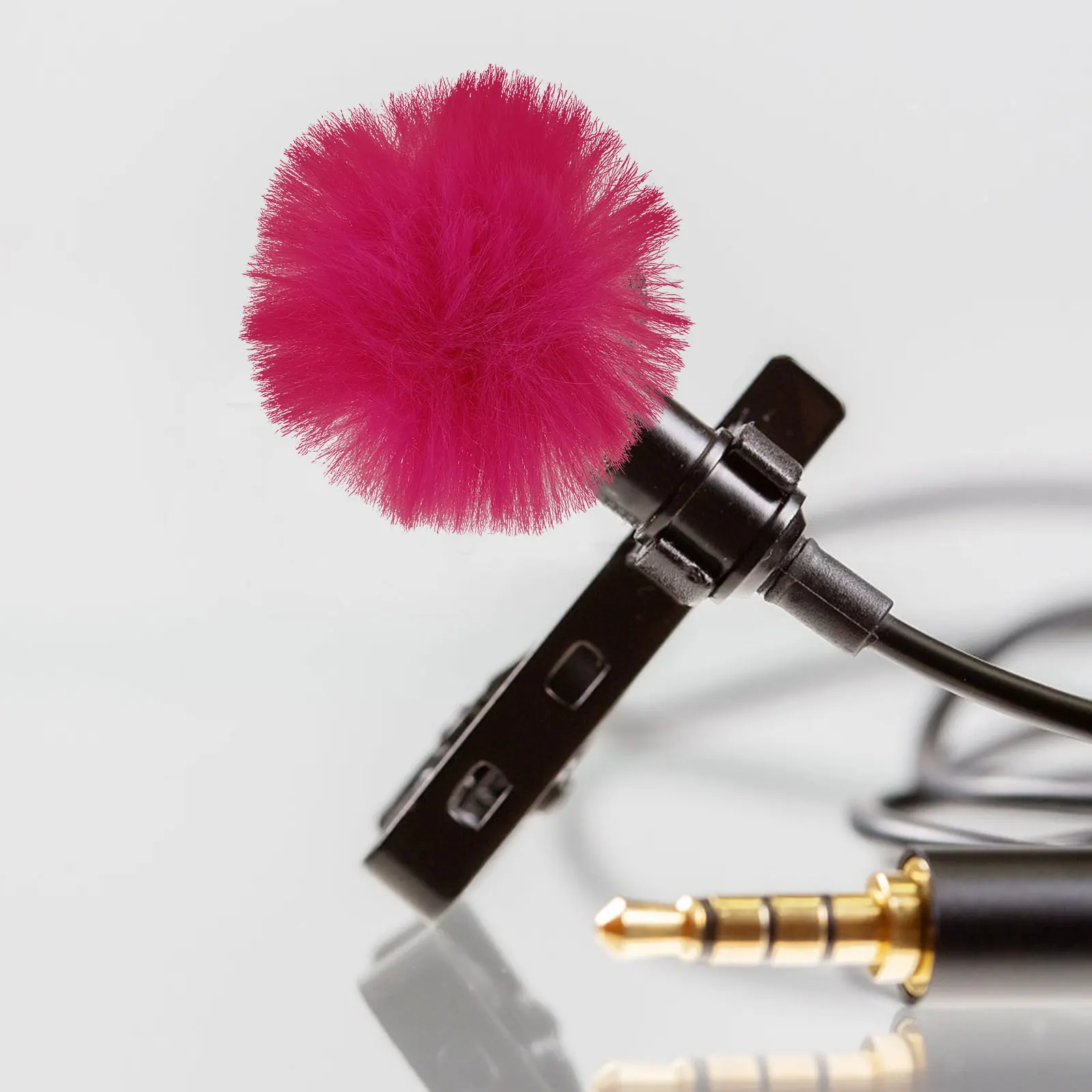 

4 Pcs Microphone Windscreen Blowout Proof Cover Outdoor Furry Accessories Cordless Polyester Supply