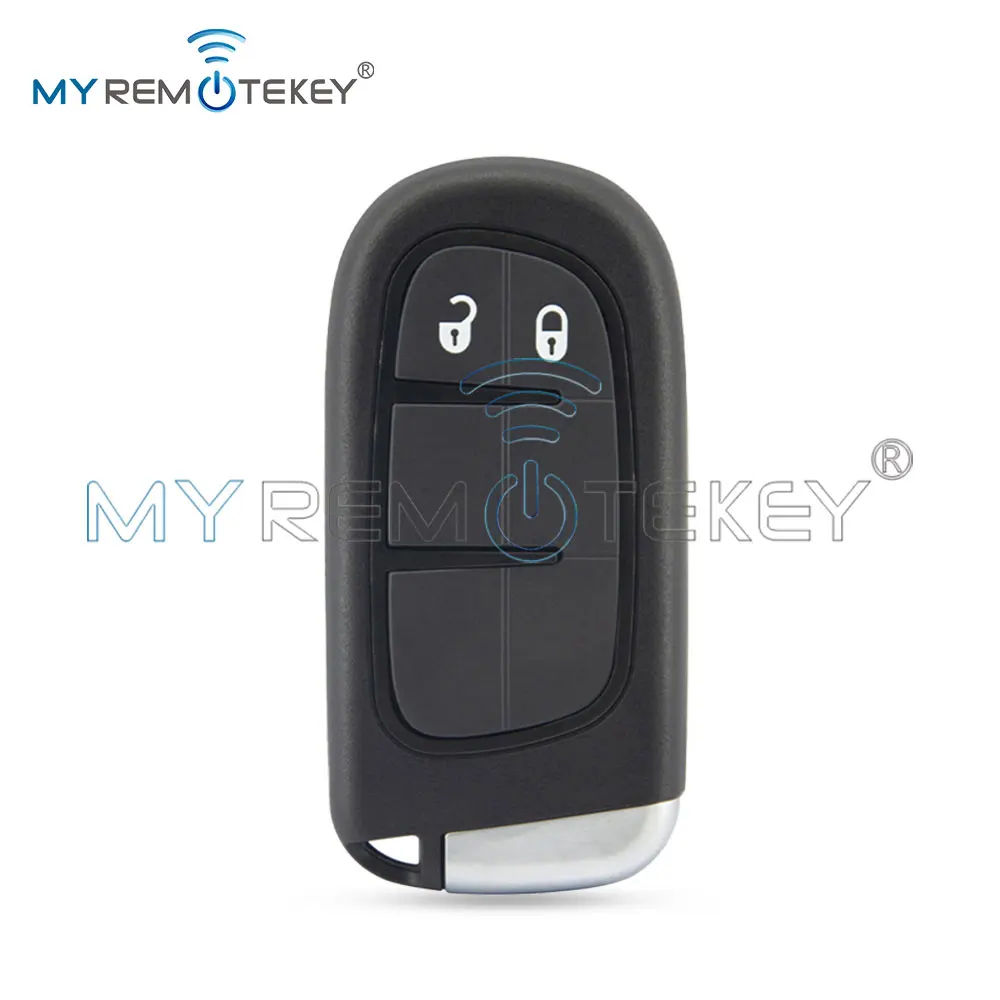 REMTEKEY Remote Smart Car Key Shell Case Fob FCC GQ4-54T 2/3/4/5 Button for Chrysler Dodge Ram Jeep Cherokee 2013-2018 68159657