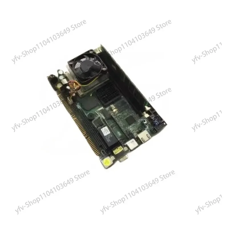 100% normal original industrial computer ISA board HS6637 VER3.3 industrial motherboard half size CPU card PICMG1.0 with CPU mem