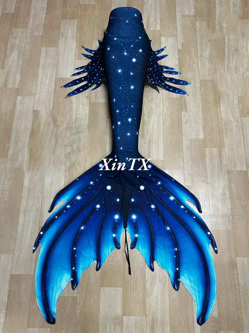 Mulher sereia cauda aquário desempenho adulto grande fishtail goth estilo escuro vestido de halloween praia foto natação cosplay