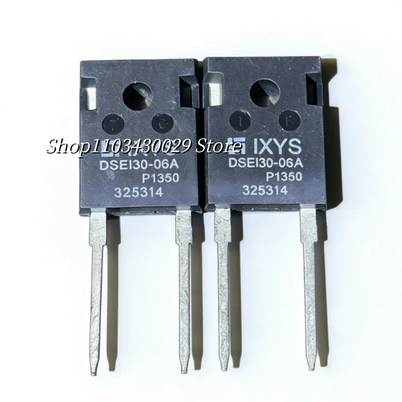 10Pcs New original DSEI30-06A TO-247-2 30A 600V ultrafast recovery diode