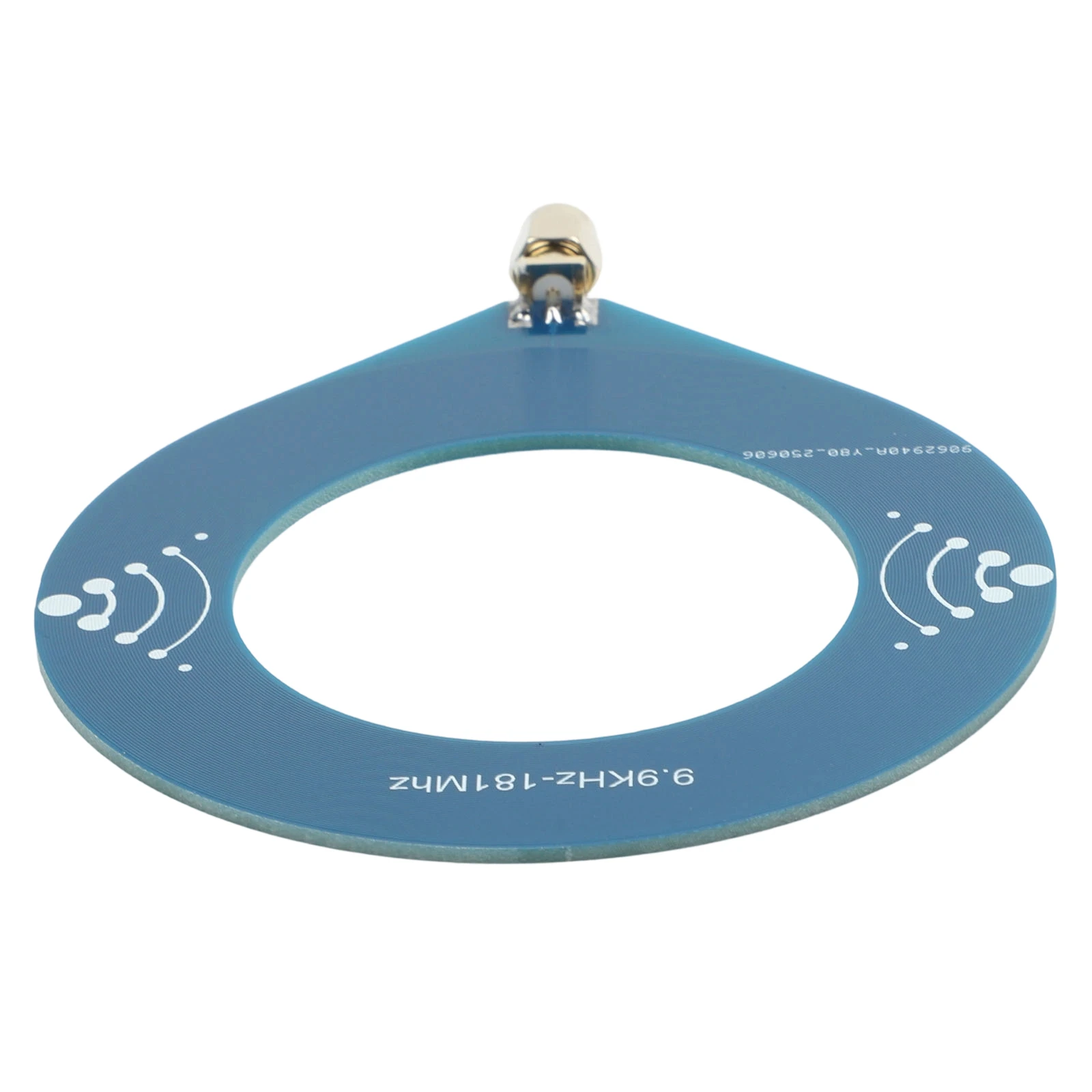 10KHz-30MHz Blue Donut Loop With For SMA Connector For FM AM Shortwave Radio Signal Reception Portable Analyzer Tool