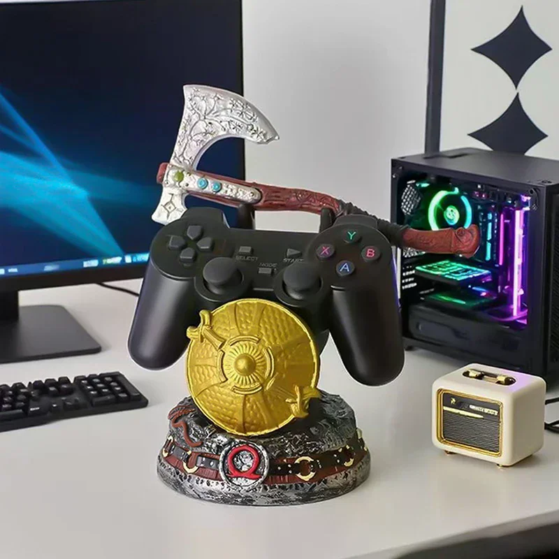 New God Of War Game For Controller Creative Stand Unique Gamepad Stand Desktop Decoration Game Accessory view 6