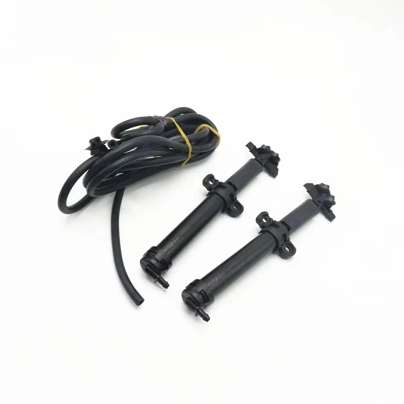 Cafoucs Car Front Bumper Headlight Washer Nozzle Water Spray Jet For Peugeot 508 2010 2011 2012 2013 2014