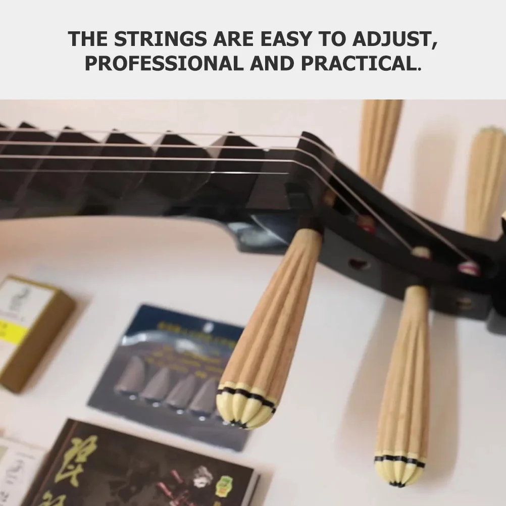 

4pcs Pipa Strings Professional Steel String Replacements For Chinese Musical Instrument Durable Clear Sound Long Lasting