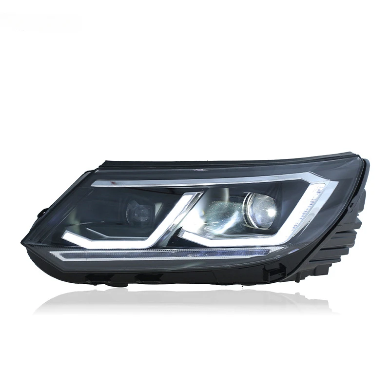 Car Lights for VW Tiguan LED Headlight Projector Lens 2007-2012-2017-2021 Dynamic Signal DRL Head Lamp Automotive Accessories