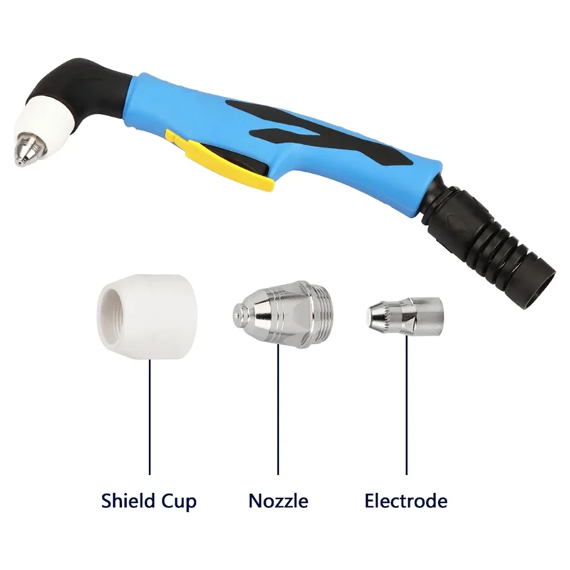 【OFERTA】Głowica palnika plazmowego P90, korpus, palnik do cięcia plazmowego, ręczny, do przemysłu, chłodzony powietrzem, do maszyn do cięcia plazmowego