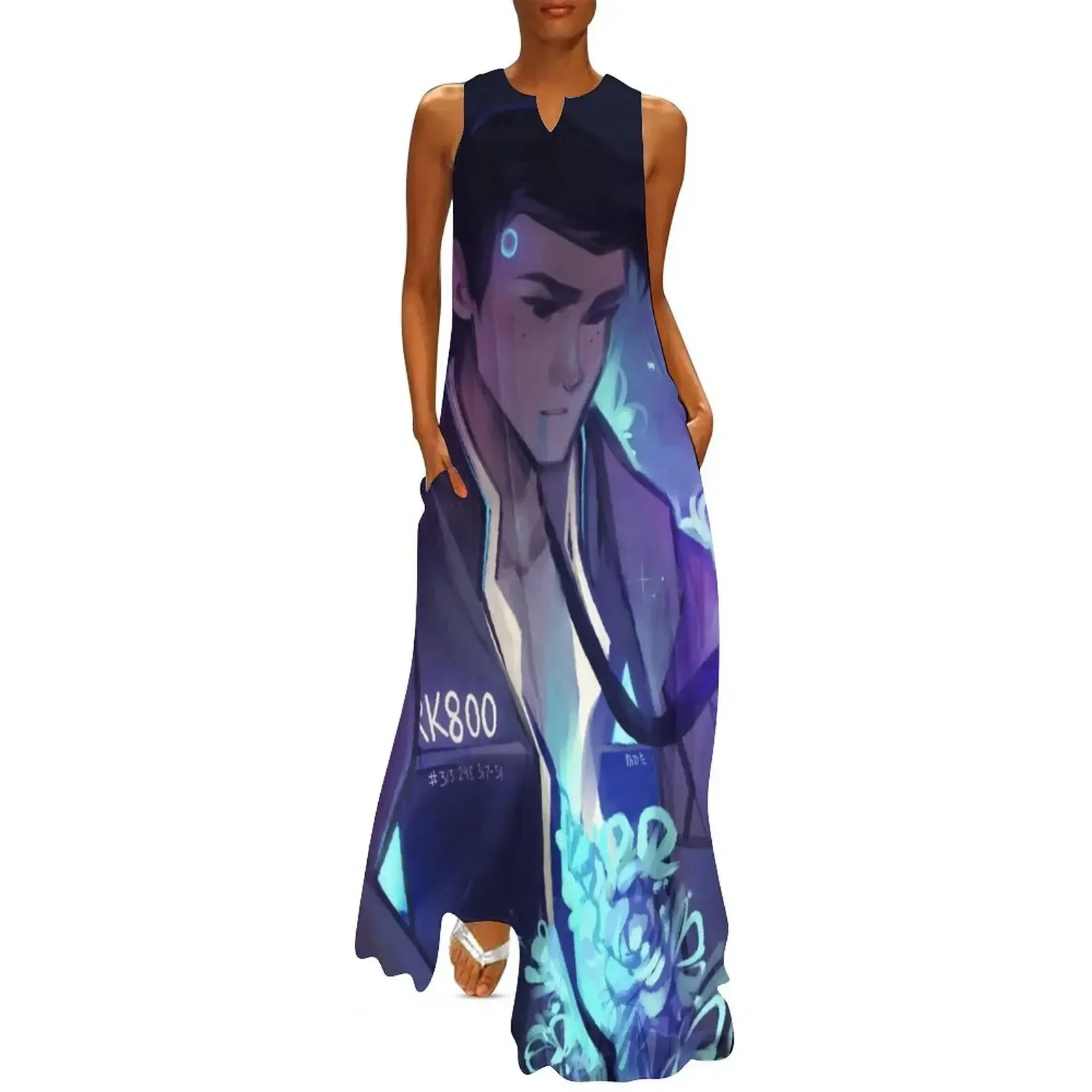 

More than Human Long Dress women clothes Female clothing Dress woman wedding dresses for parties Dress