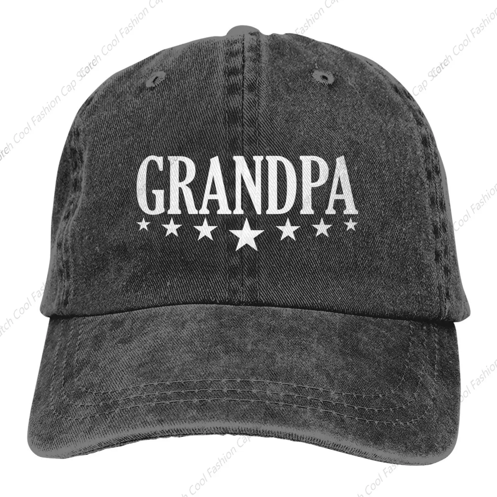 

Grandpa Baseball Cap for Men Women Vintage Trucker Denim Hat Washed Cotton Fashion Unisex Adjustable Sports