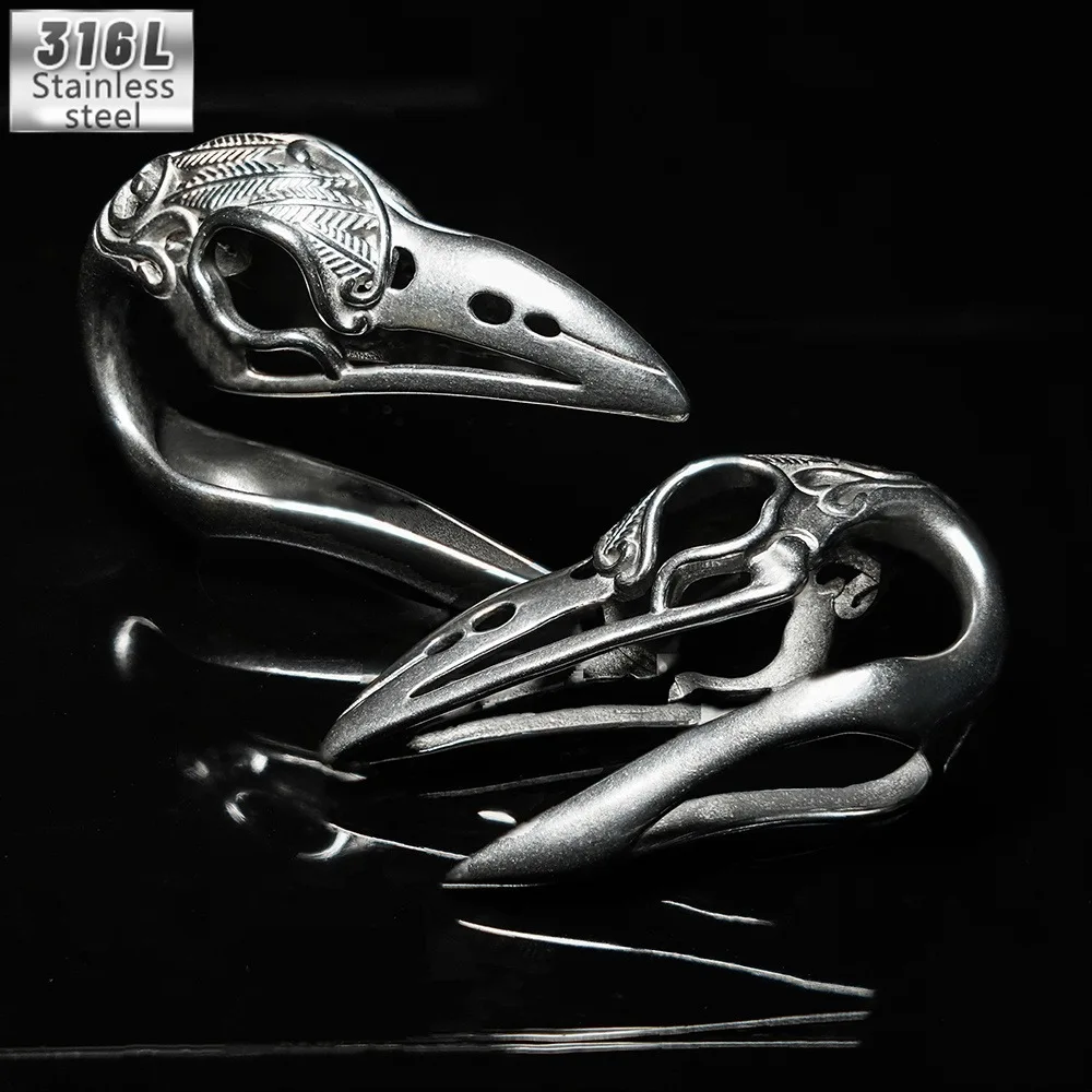 

2 PCS Ego Ear Weights Hangers Plugs Tunnel 316 Stainless Steel Fashion Ear Gauges Body Piercing Jewelry