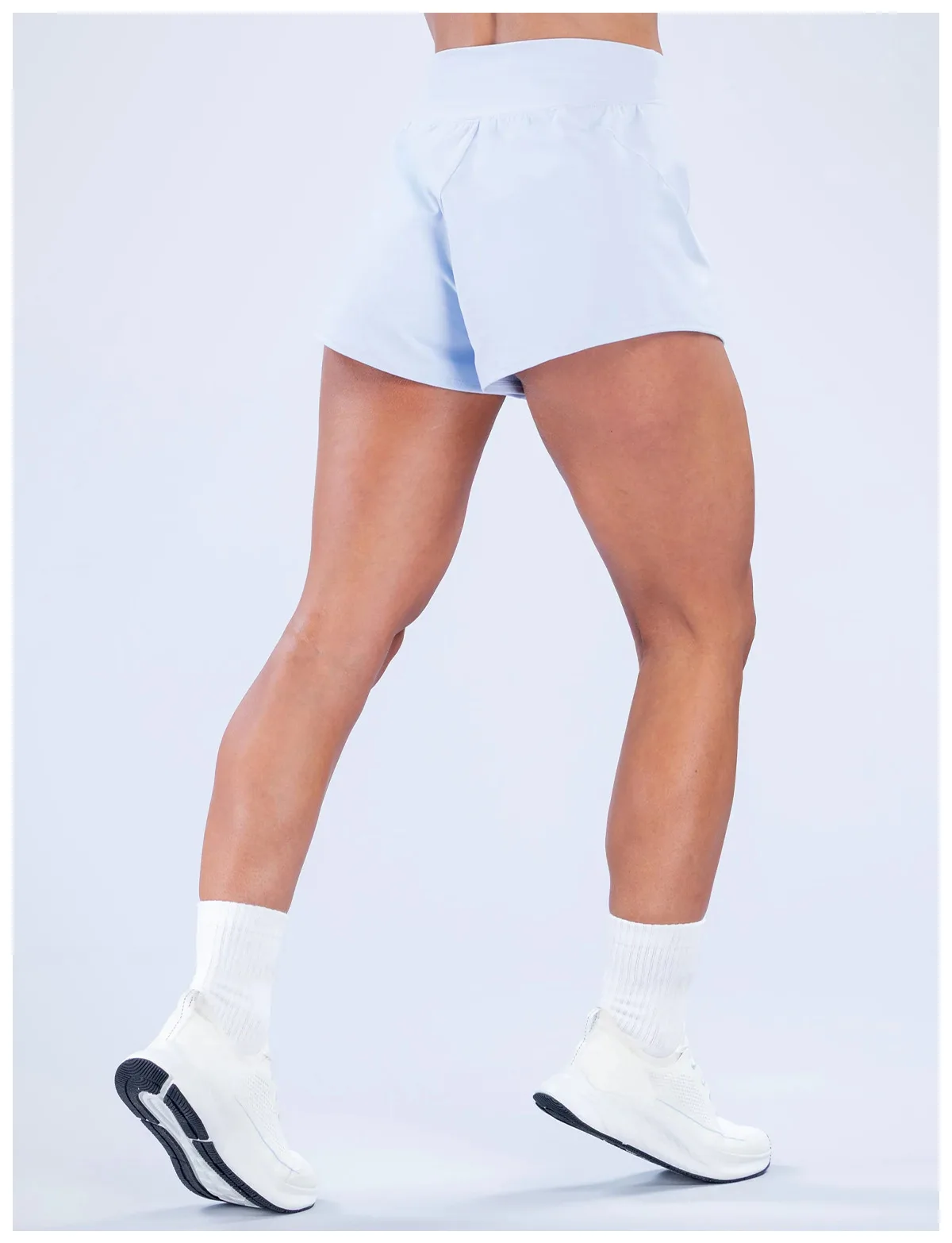 Origin Training Shorts Damen Hochgeschnittener Bund Sportshorts Yoga-Bekleidung Pilates Fitness Workout-Kleidung Laufshorts – Detail 16