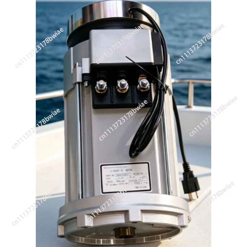 48V 5KW AC Motor AQHT5-4104B-X 5000W 48v Electric Vehicle Motor with Brakes