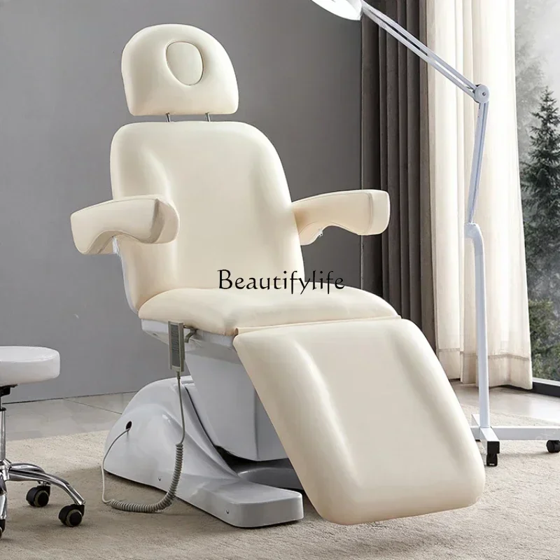 

Electric Beauty Bed Lifting Multifunctional Massage High-Grade Split Leg Swivel Chair