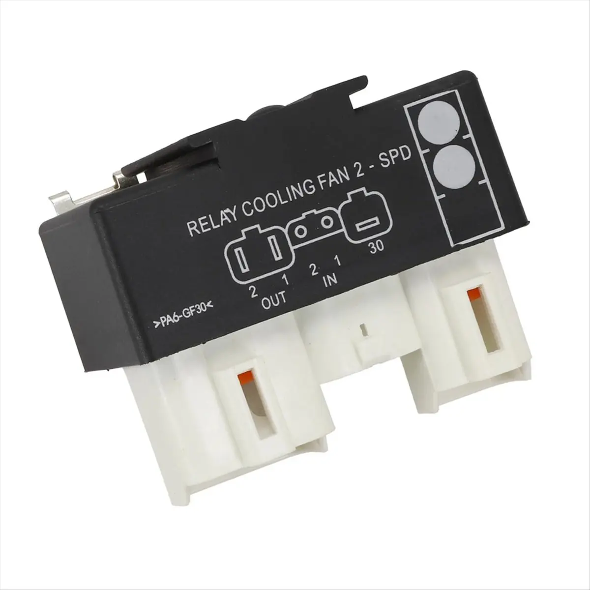 #05R Automotive Parts & Accessories,Cooling Radiator Fan Control Unit Relay for Volvo C70 S70 V70 S90 V90 (Black)