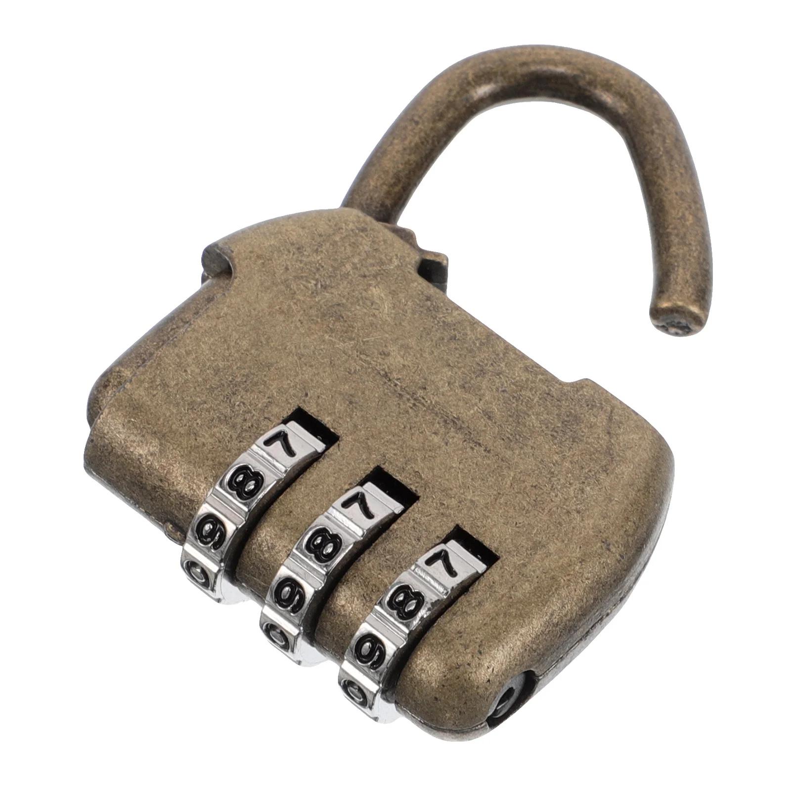 Cerradura de combinación de aleación de Zinc Vintage para equipaje, maleta, bolsa, armario, cajón, candado de seguridad antirrobo, cerradura de caja de estilo Retro