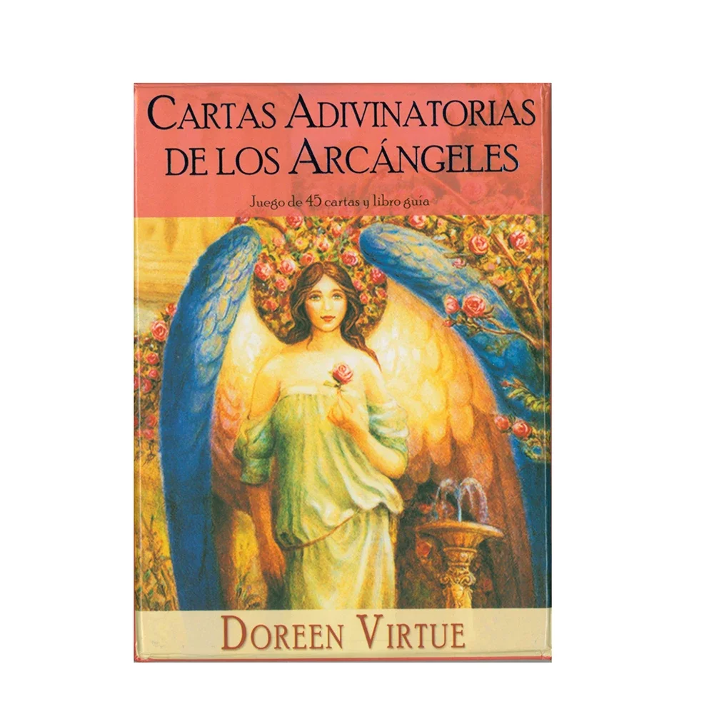 in 2022  Spanish Archangel Oracle Cards Tarot Deck  Cards DivinationEnglish and Spanish French German Tarot for Beginners