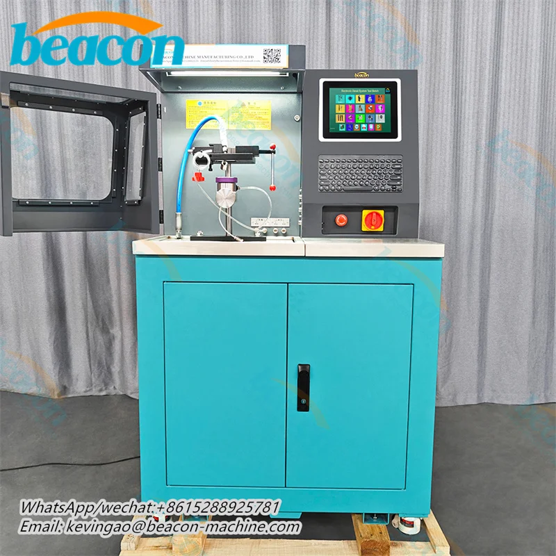 Beacon Test Bench 4KW CR777 Common Rail Diesel Fuel Injector Nozzle Piezo Injector Repair Test Bench Calibration Machine Bank