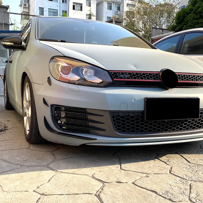 Applicable to Volkswagen Golf 6 High 6 Golf MK6 GTI GTD Wind Saver Grille Front Air Saver Sticker Modification