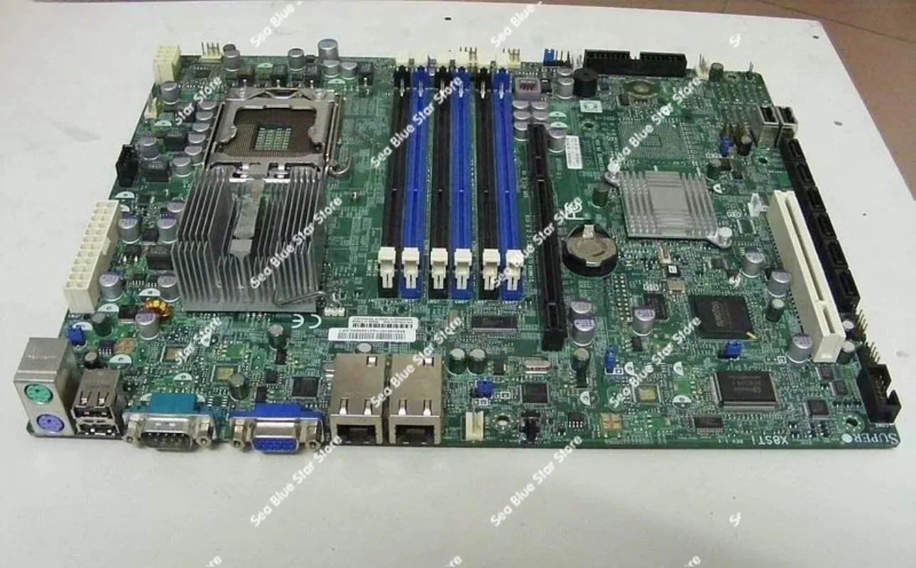 Industrial  Board X8STI 1366 Intel X58 Computer Industrial   Board Support X5660/E5645 Second-hand Disassembly Main Board