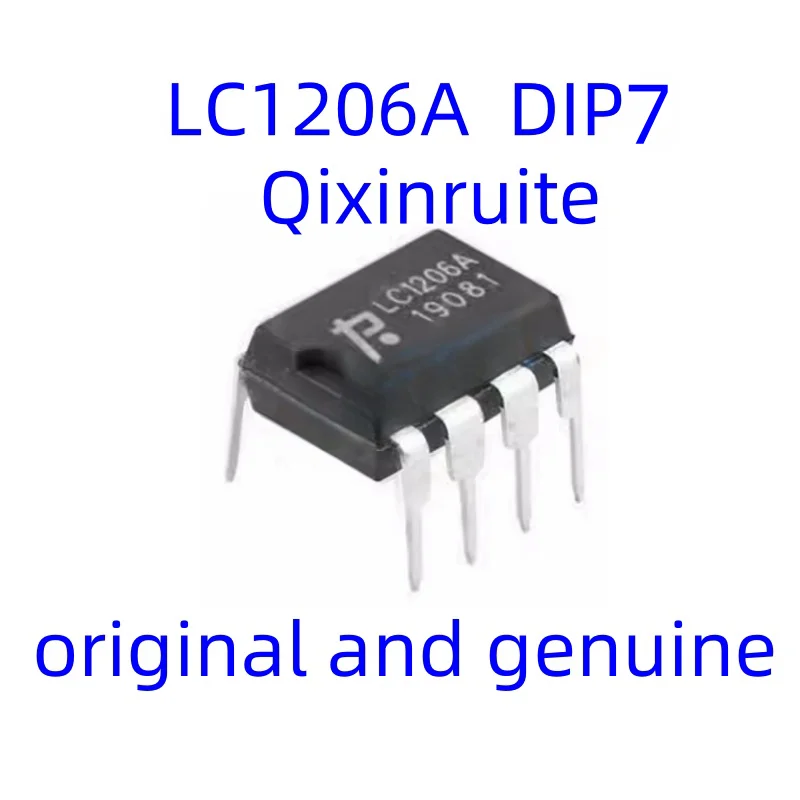 Qixinruite novo original lc1206a dip7 comumente usado tela lcd gerenciador de energia chip ic