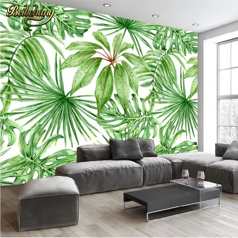 custom Southeast Asian palm trees wall papers home decor Photo background wallpaper living room bedroom large wall art 3D mural