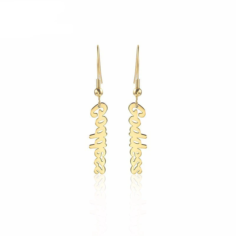 Stainless Steel Dignified and Elegant Temperament Goddess Minimalist Stud Earrings Jewelry To Send Girls The Best Gift