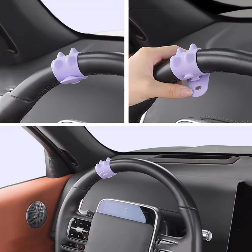 1/2pcs Anti slip car steering wheel assist belt, universal driving assistance steering wheel belt, massage belt