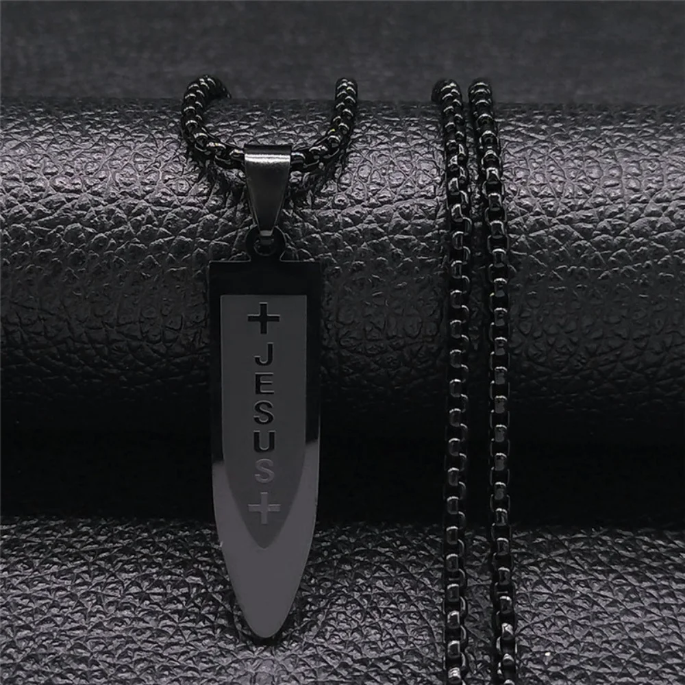 Hip-Hop Goldfarbene Edelstahl-Halskette Retro Herren Strukturierte Kleine Quadratische Platte Anhänger Halskette Mode-Schmuck Casual Accessoire – Detail 5