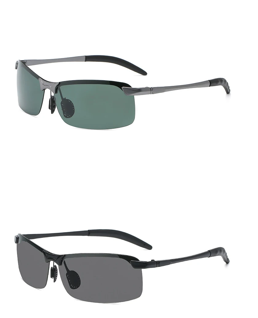 Klassische Herren Polarisierte Sonnenbrille Photochrome Fahren Männlich Ändern Farbverlauf Sonnenbrille Tag Nacht Vision Fahrer Brillen – Detail 22