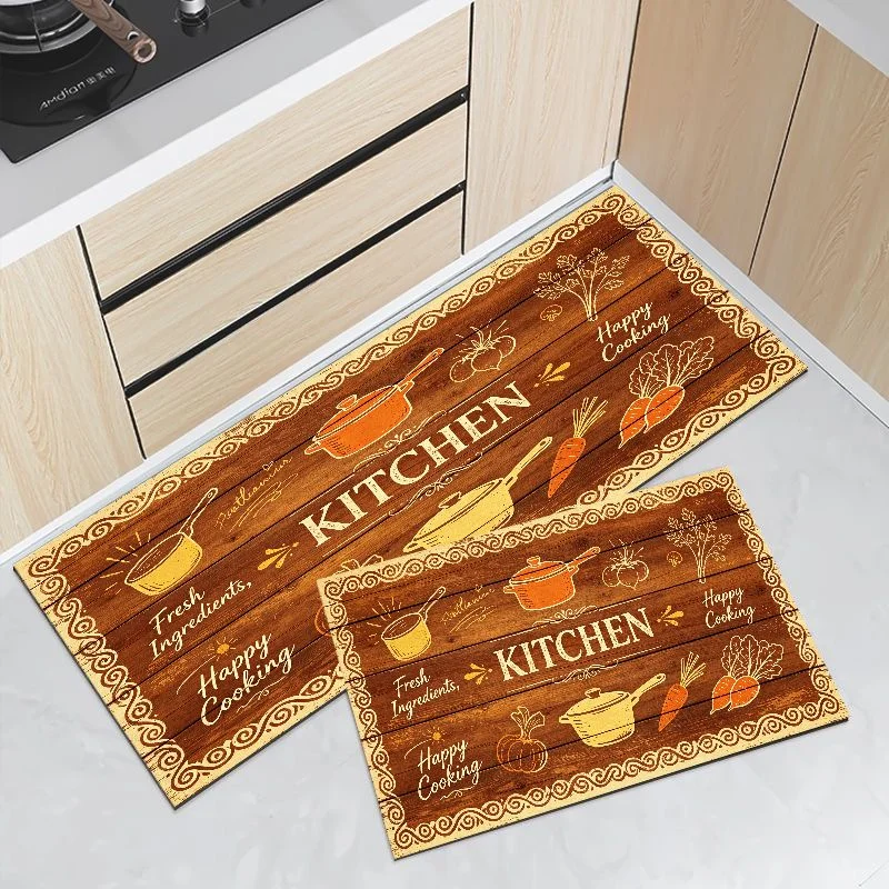 فيكاما طقم سجادة مطبخ خشبية دا - مراجعة Kitchen Living Baking Mats وسعره