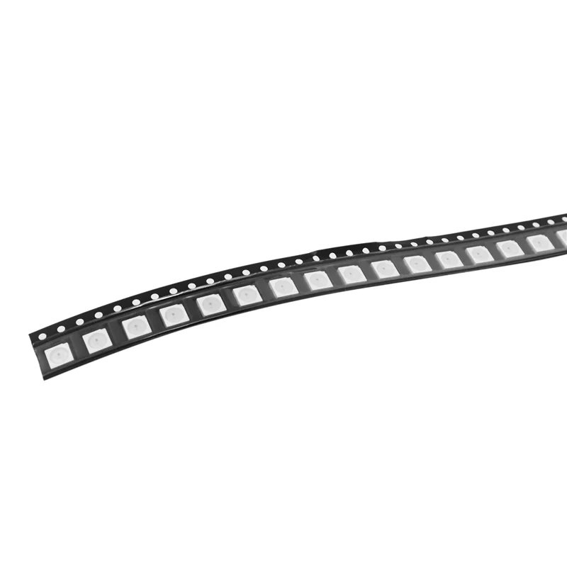 400 Uds WS2812B RGB LED Chip 5050SMD PCB blanco WS2812 Chip direccionable individualmente píxeles DC5V-Y18A
