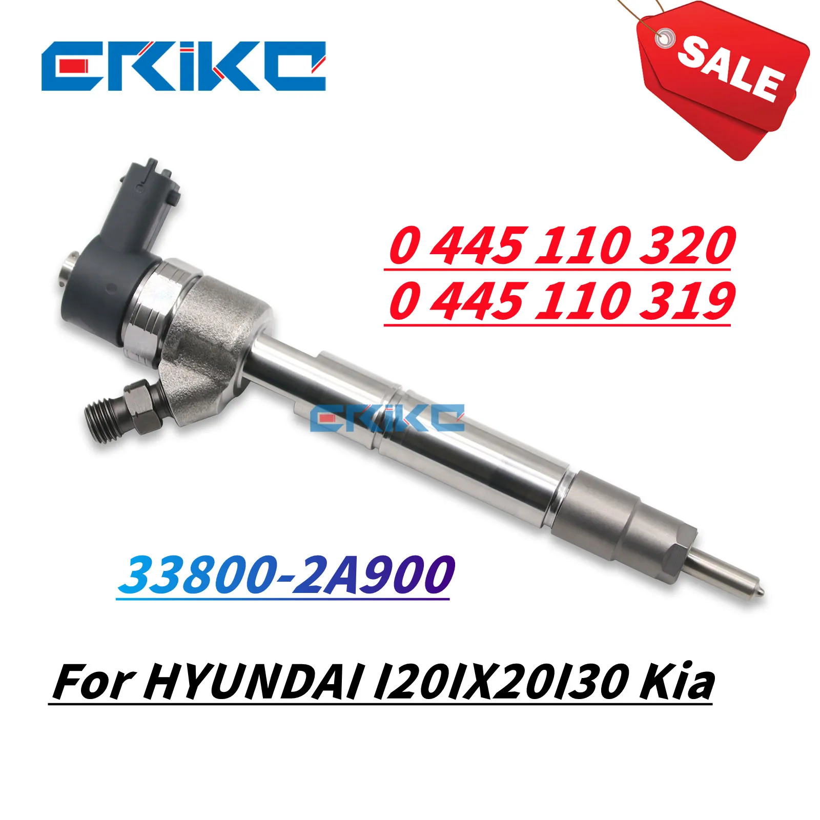 

33800-2A900 0445110319 Common Rail Injector 0445110320 0445 110 320 Original Injector 0 445 110 319 For HYUNDAI I20IX20I30 Kia