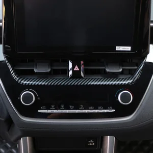 Medium AC Air Vent Navigation Strip Cover, Trim Frame for Toyota Corolla E210, Corolla Cross 2019-2023, car style accessories 12 Main Sales Corolla Cross Accessories - №3