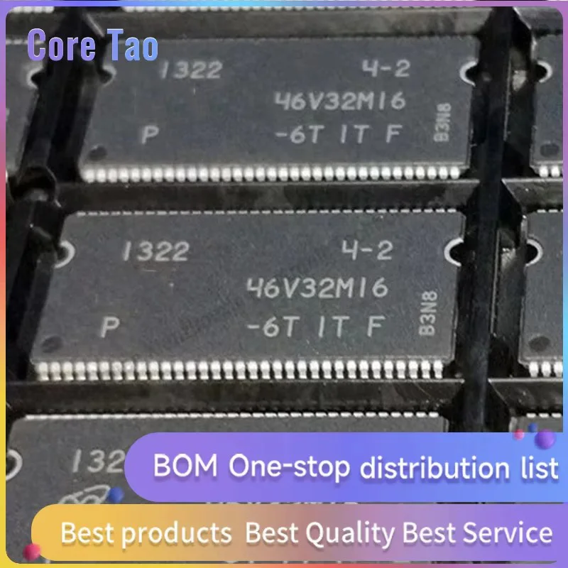 1pcs/lot MT46V32M16P-6TIT:F MT46V32M16P 46V32M16  TSOP66 16-bit 32M Memory