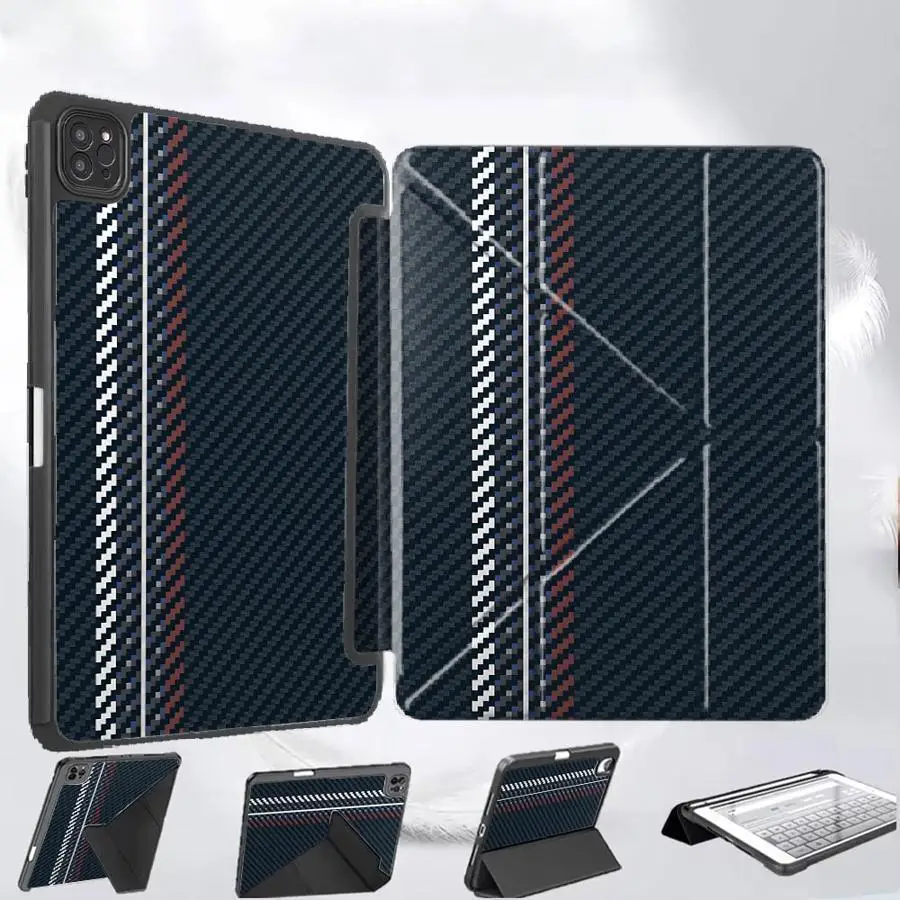 

Чехол-подставка для планшетов iPad Pro 11-го, 10-го, 9-го, 8-го, 7-го поколений, 12.9 дюймов, Mini 6, 7, Pro 2025, Air 4, 5, M3, M2, M4, 11 дюймов, Cool Fibers