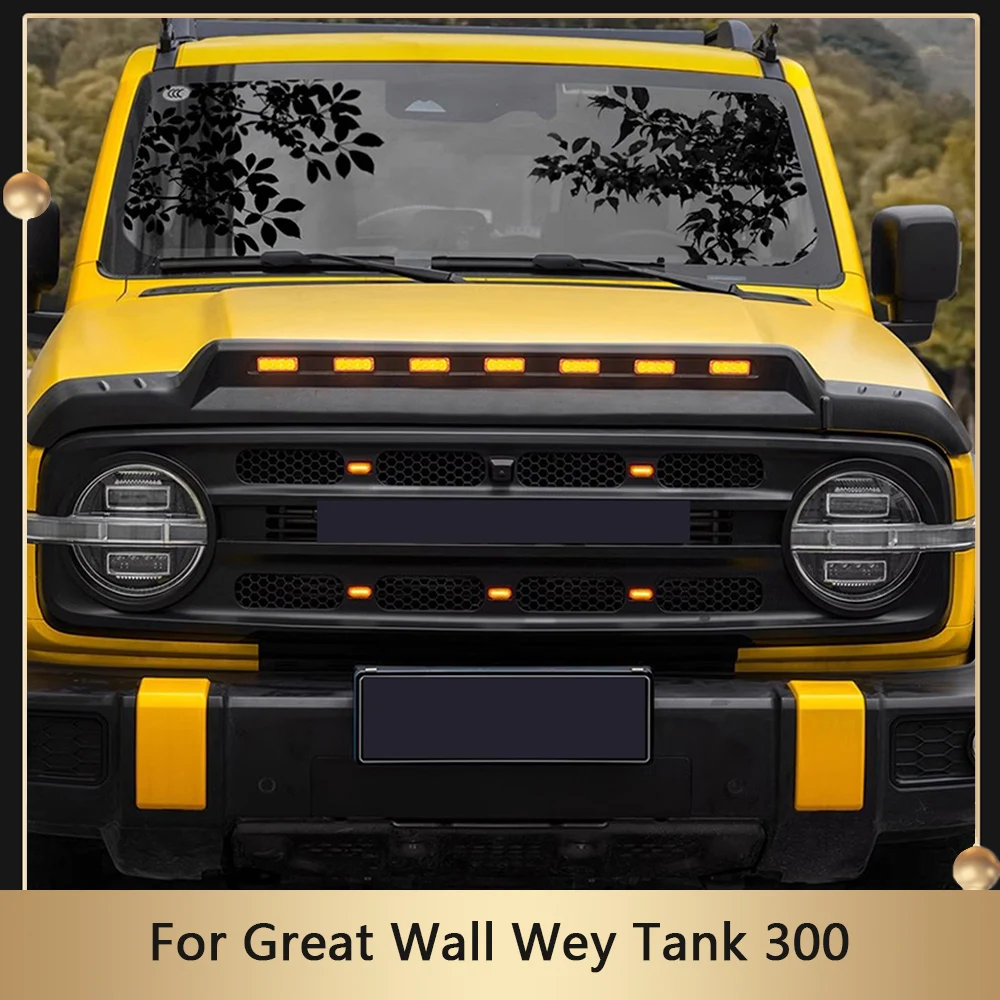 

Fit For Great Wall Wey Tank 300 Car Grille Kit Modified Front Face Off-road Intake Grills Special Car Modification Accessories