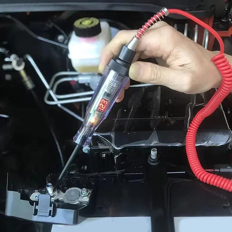 

Надежный цифровой светодиодный тестер цепей 5-120 В с подсветкой, сверхмощный автоматический тестовый светильник для тестирования цепей