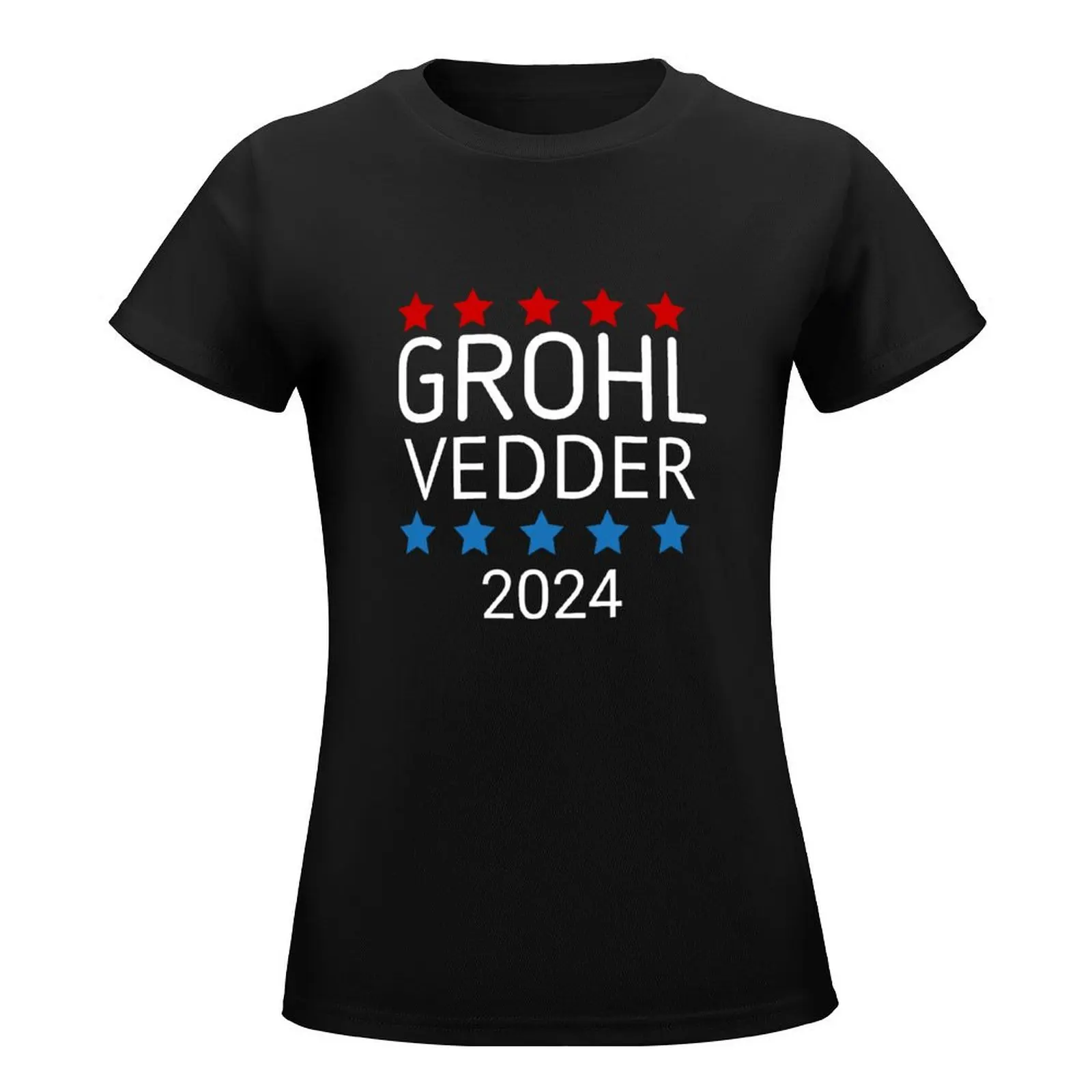 Grohl Vedder 2024 T-Shirt summer clothes lady clothes hippie clothes cute womans clothing