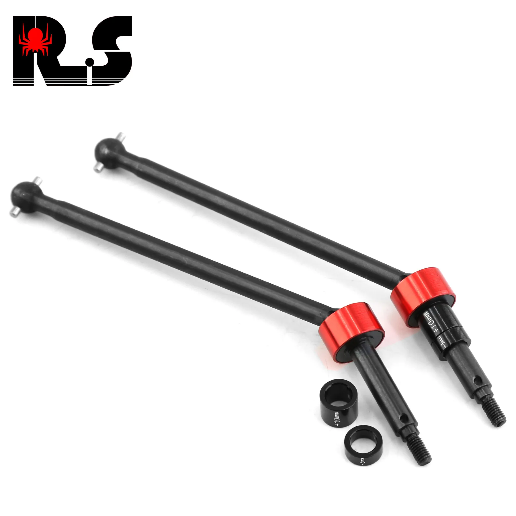 2pcs Steel Metal Front Rear Drive Shaft CVD Driveshaft 86246 for HPI Savage X Flux XL 1/8 RC Car Upgrade Parts Accessories R119