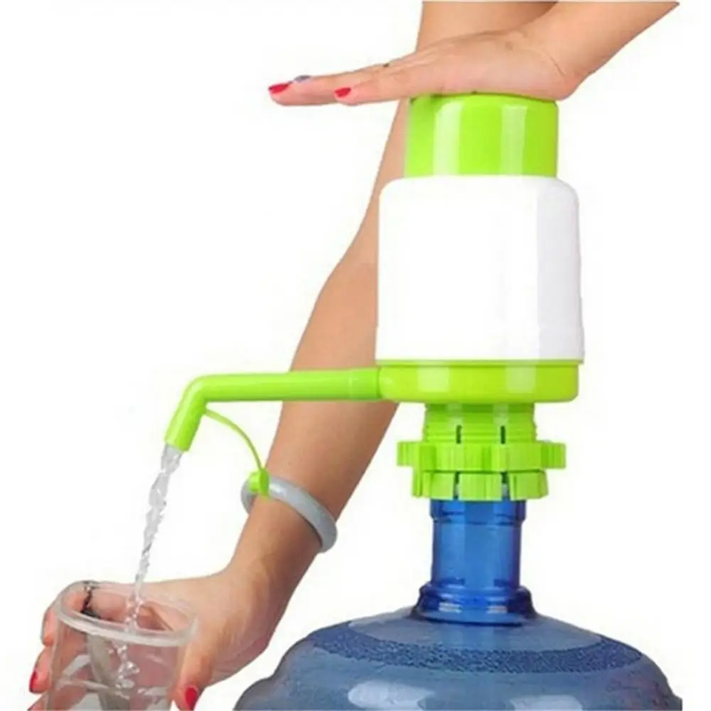 5 Gallon Hand Press Water Pumps Bottled Drinking Water Hand Press Manual Pump Water Dispenser Pump Plastic Dispenser Tool